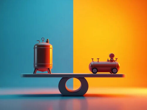 Τελευταίο εταιρικό blog για Ψηλά Vs Οριζόντια Επιλέγοντας το Δικαίωμα Βιομηχανικό Συμπυκνωτή Αέρα