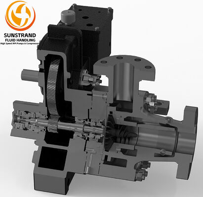 Καλή τιμή. Οριζόντιες αντλίες Sunflo Βιομηχανικές αντλίες υψηλής ταχύτητας SFH-W5 μονοσταθμικό κιβώτιο ταχυτήτων σε απευθείας σύνδεση