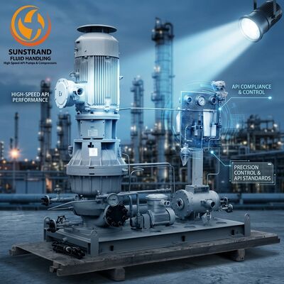 Καλή τιμή. Sundyne LMV 311 Αντικατάσταση υψηλής ταχύτητας φυγοκεντρικές αντλίες για τη χημική βιομηχανία σε απευθείας σύνδεση