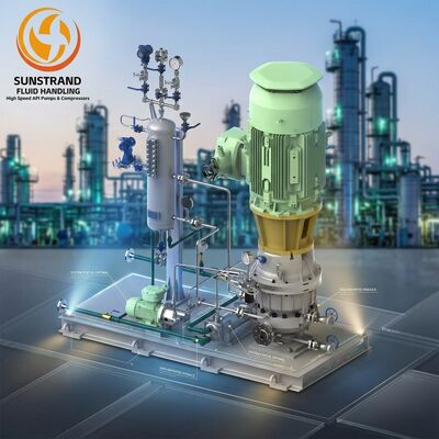 Καλή τιμή. Sundyne LMV 311 Αντικατάσταση ρυμούλκη υψηλής ταχύτητας 56 kW 75 HP σε απευθείας σύνδεση